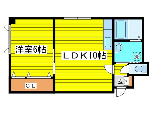 北１８条駅 徒歩7分 1階の物件間取画像